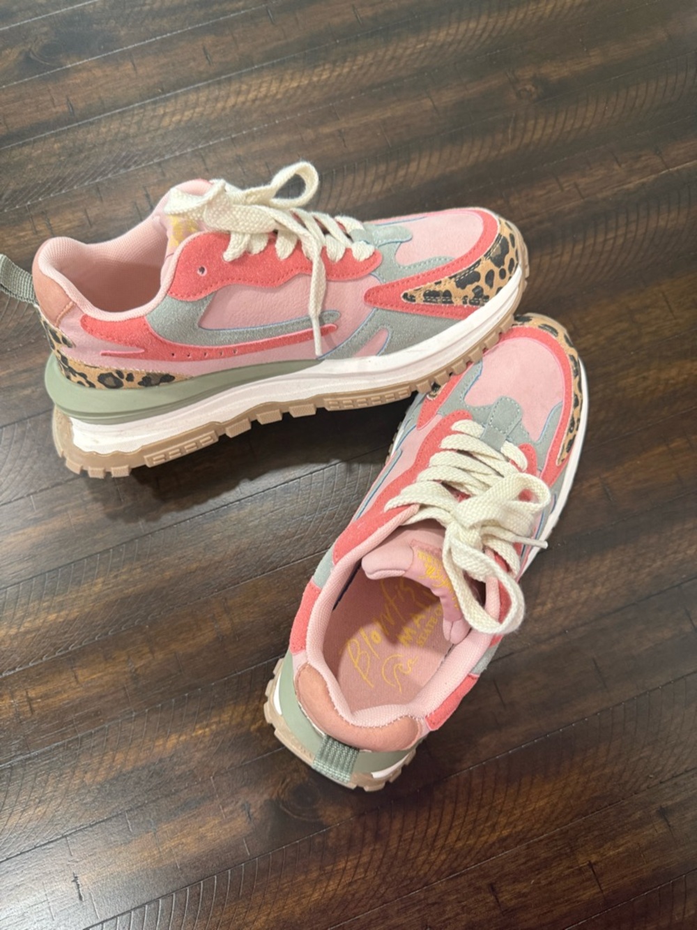 Blowfish Pink Multi-Accent Women's Sneakers